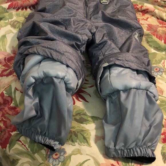 ZERO XPOSURE Size 4/5 Kids Youth Snowsuit Silver/Gray Pink 1-Pc Ski Winter NEW - Picture 7 of 16